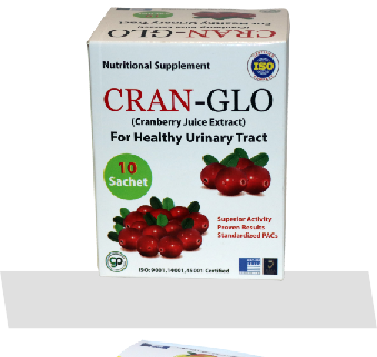 Cran-Glo Sachet pack — Cranberry Juice Extract