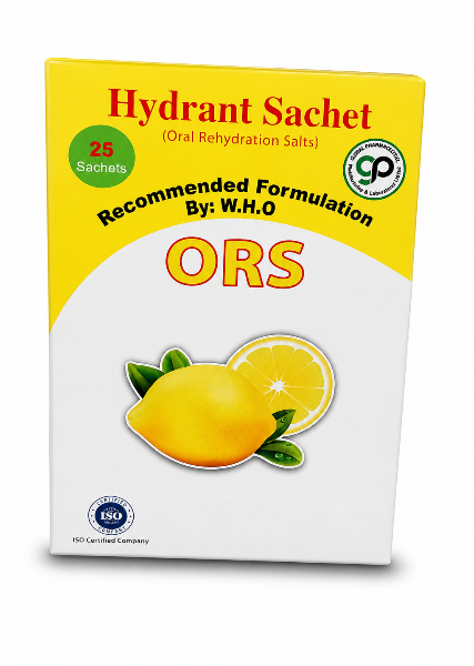 Hydrant Sachet ORS pack — Oral Rehydration Salts