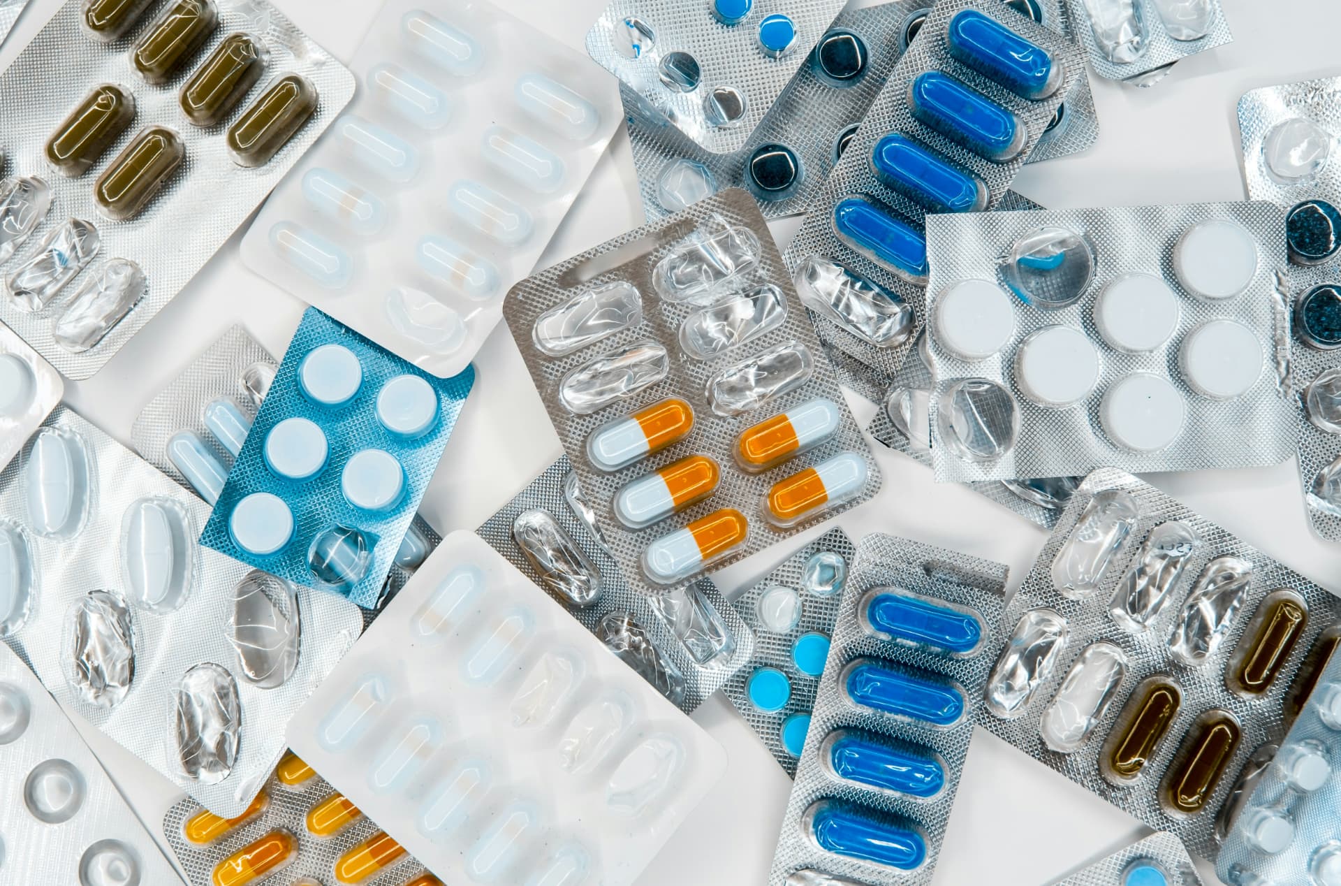 Blister-packed tablets and capsules produced at our Monrovia facility